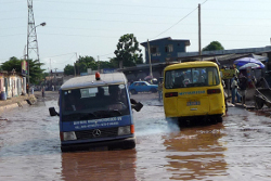 innondation des rues à kinshasa
