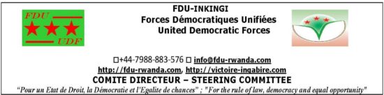 Réaction des FDU-Inkingi au Rapport de la Commission Duclert