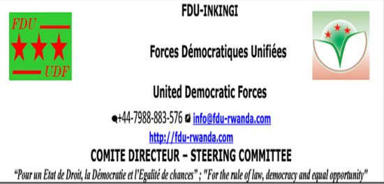 RWANDA:Les FDU-Inkingi dénoncent la déstabilisation de la RDC par l’armée de la dictature rwandaise
